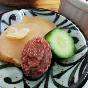 「民宿たかよし」の朝食(2日目)