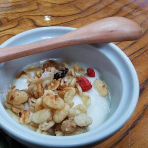 「民宿たかよし」の朝食(2日目)