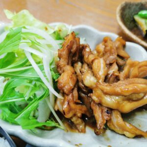 「民宿たかよし」の夕食(3日目)