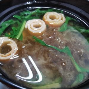 「民宿たかよし」の朝食(3日目)