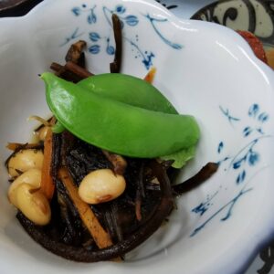「民宿たかよし」の朝食(4日目)