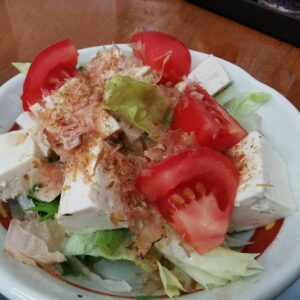 「民宿たかよし」の朝食(4日目)