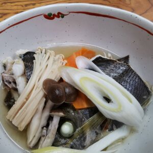 「民宿たかよし」の夕食(2日目)
